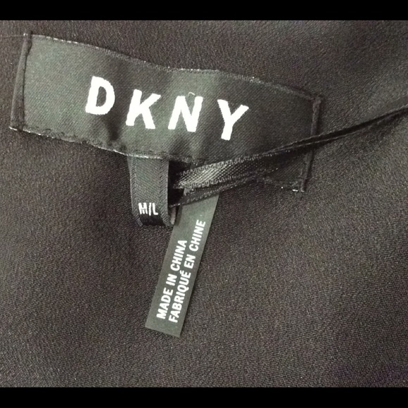 DKNY Purple, Black, & Beige Drape Vest Size M/L - Picture 5 of 7